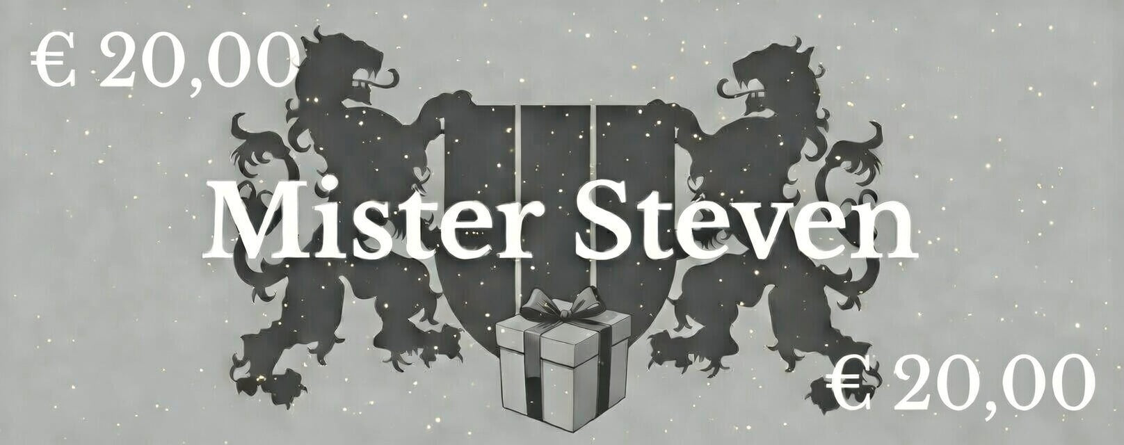 Mister Steven Gift Card - € 20.00