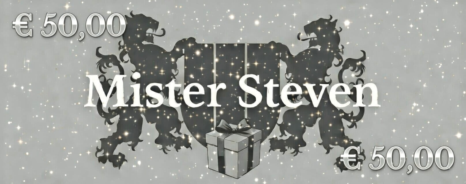 Mister Steven Gift Card - €50.00