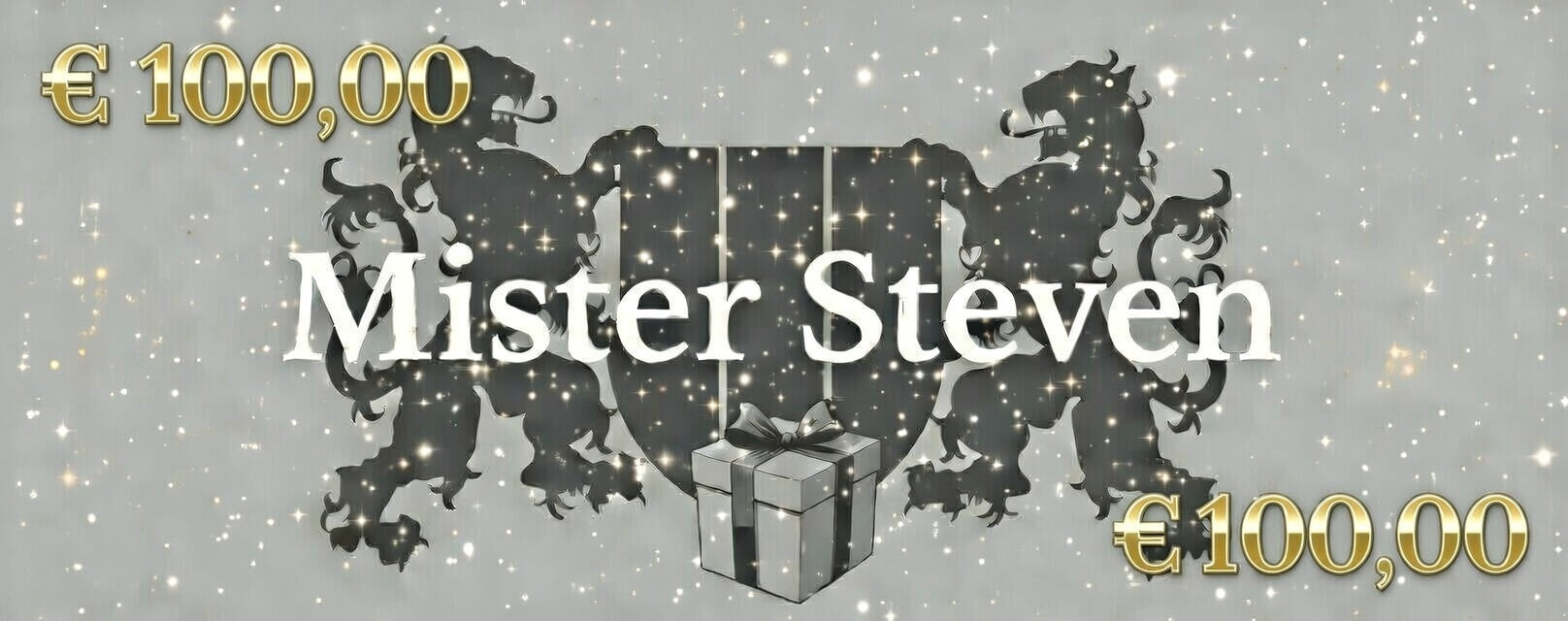 Mister Steven Gift Card - €100.00